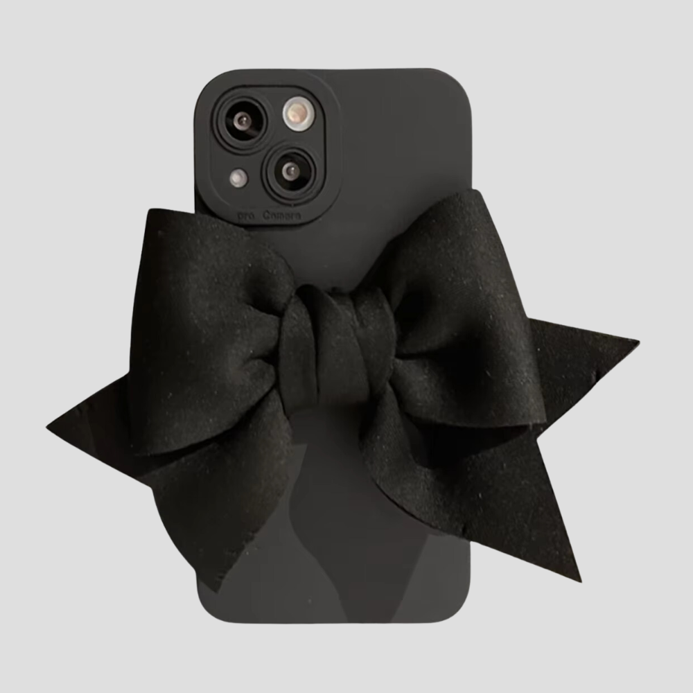 BLACK BOW PHONECASE