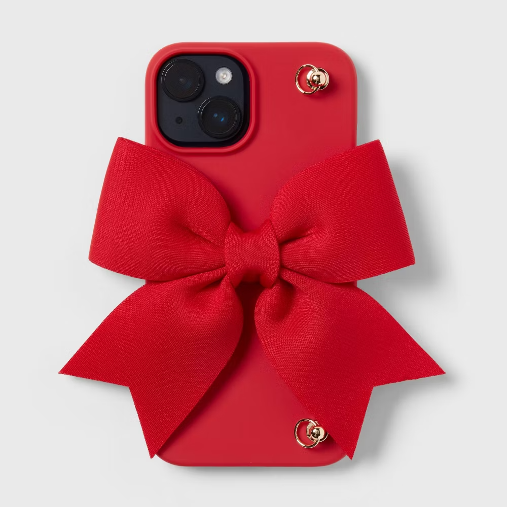 RED BOW PHONECASE